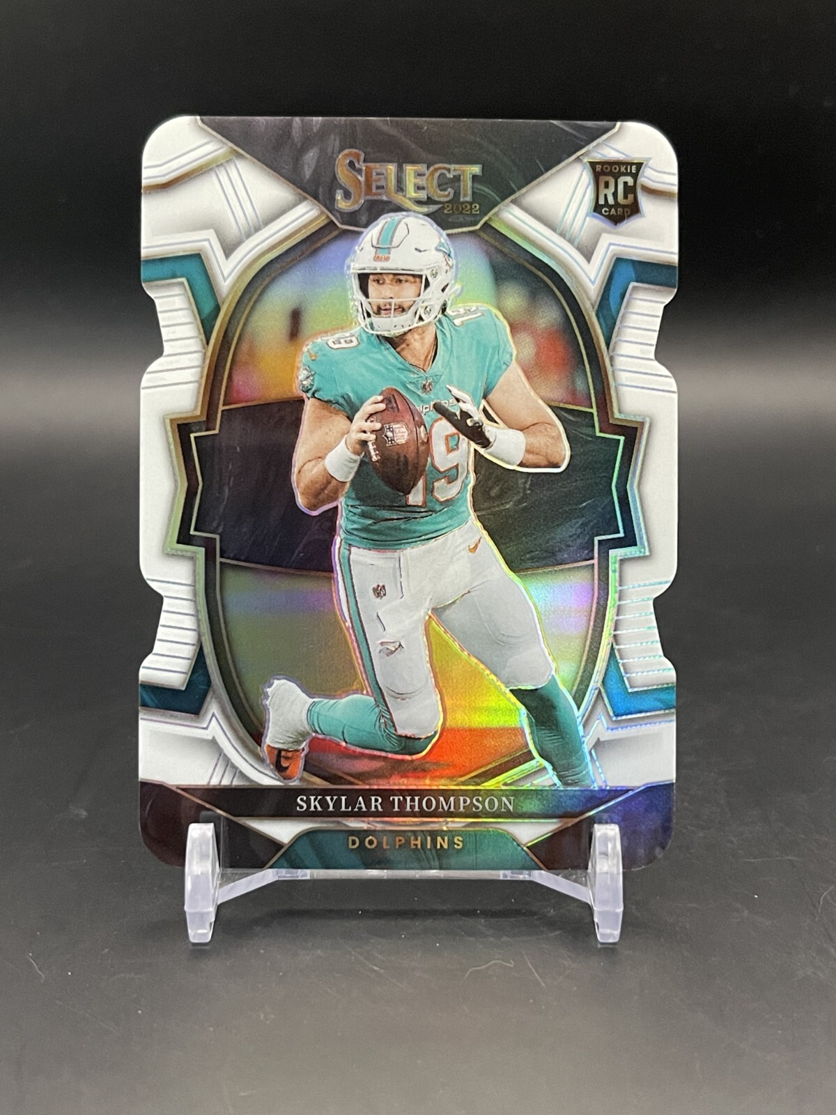 2022 Panini Select #96 Skylar Thompson - White Die Cut 65/99