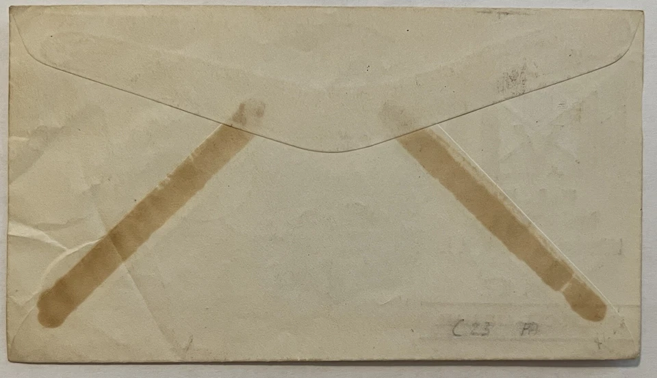 CURAZAO KLM 1943 PRIMER VUELO CUBIERTA REAL LÍNEAS AÉREAS HOLANDESAS CACHÉT Foto 4 de 4