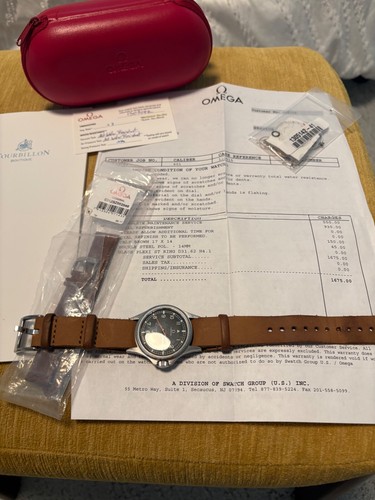 Serviced Omega Geneve Admiralty Anchor Cal. 601 Watch