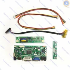 DVI+VGA LCD monitor Controller Board Kit for M156B1-L01 1366X768 panel HD-MI
