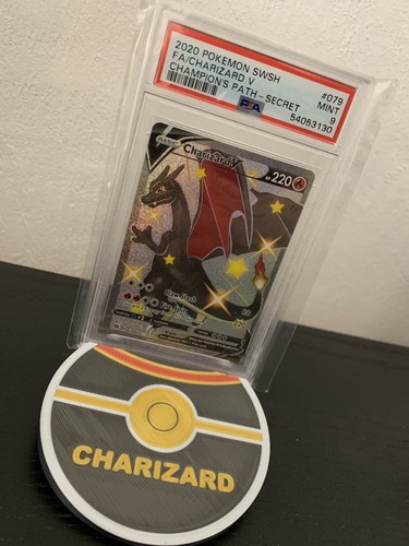Pokemon Charizard V Shiny English Holo Champions Path 79/73 PSA 9 Mint