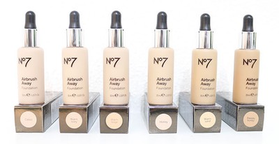 No7 AIRBRUSH AWAY FOUNDATION. CHOOSE 