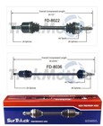 For Cadllac SRX CTS STS 2004-2012 AWD Par of Front CV Axle Shafts SurTrack Set | eBay