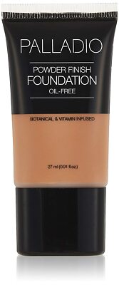 Palladio Powder Finish Liquid Foundation, Hides Imperfections, All Day Wear