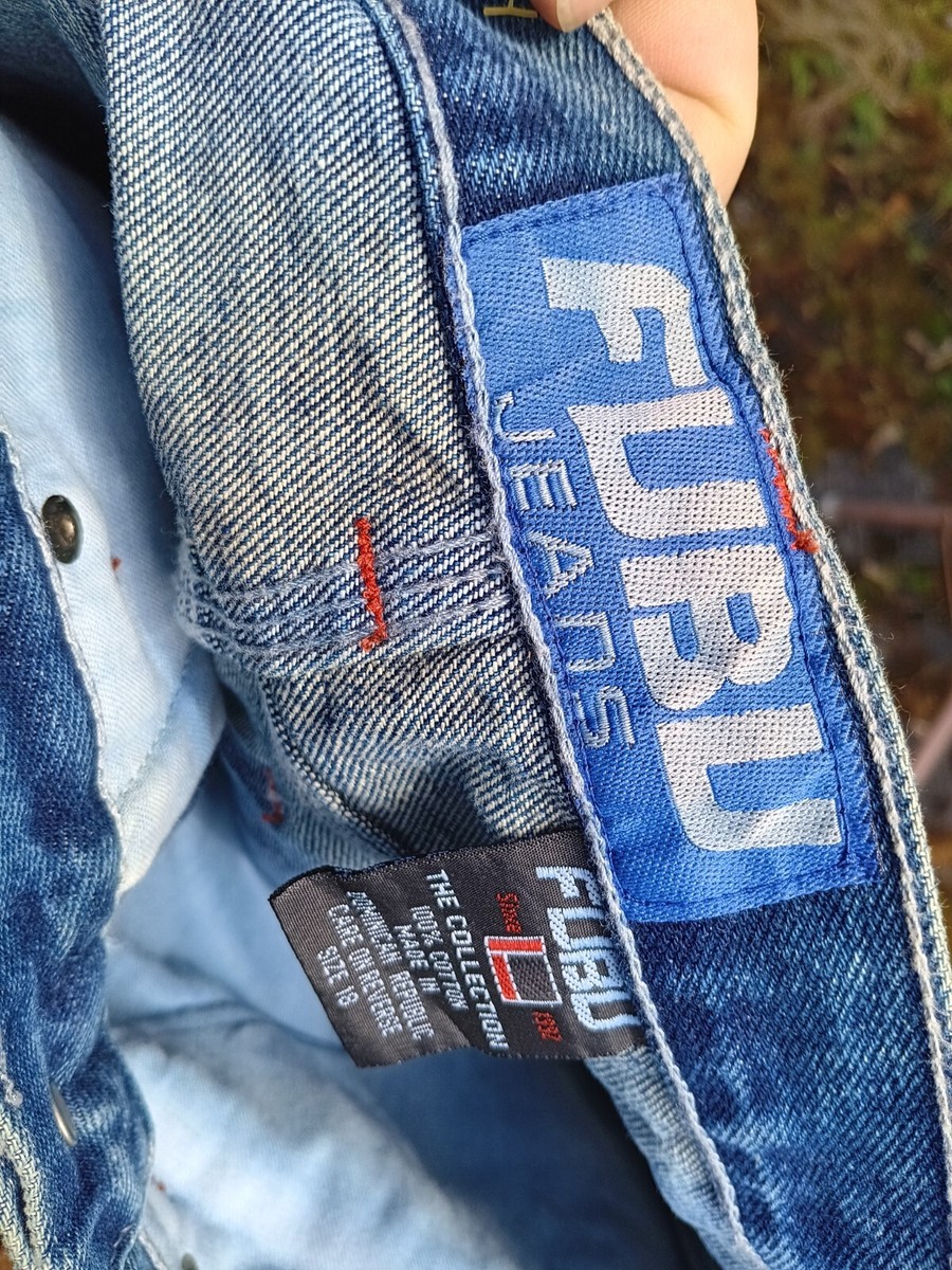 Vintage 90s Y2K FUBU Shorts Sz 18 Raw Carpenter Baggy Shiny