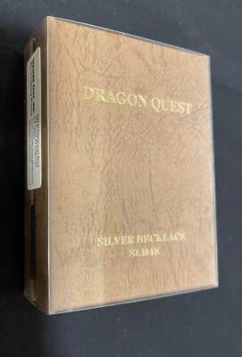 DRAGON QUEST METAL SLIME SILVER NECKLACE SQUARE ENIX