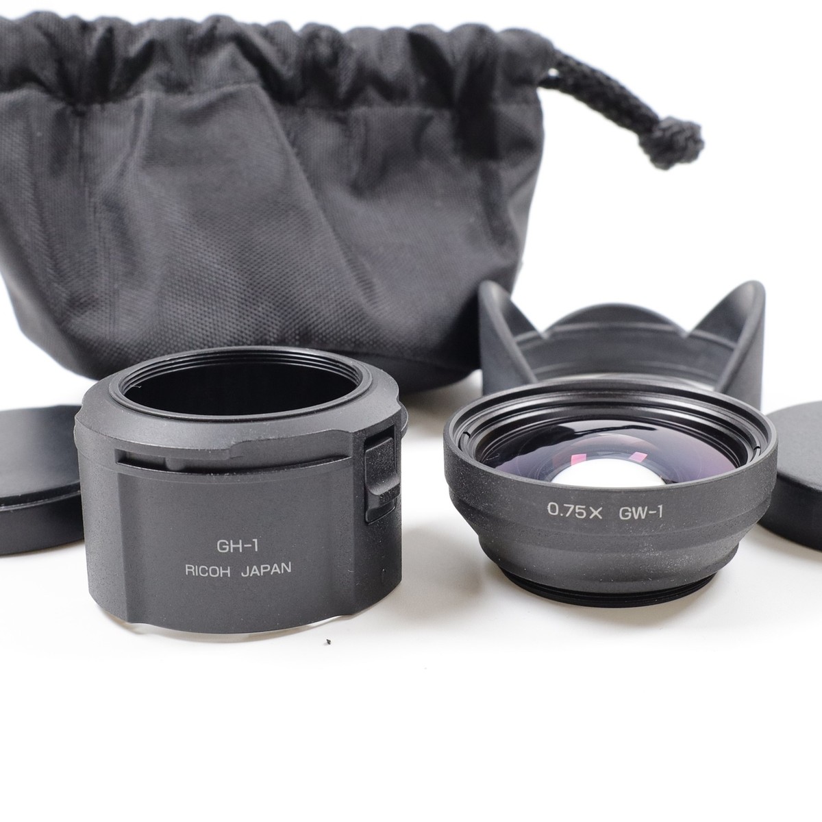 Ricoh GW-1 Wide Conversion Lens w/ GH-1 For GR Digital I Ricoh GW-1 Wide Conversion Lens w/ GH-1 For GR Digital I