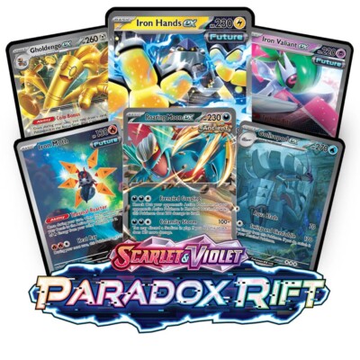 Pokémon Paradox Rift - Pick your card! Reverse Holo & EX