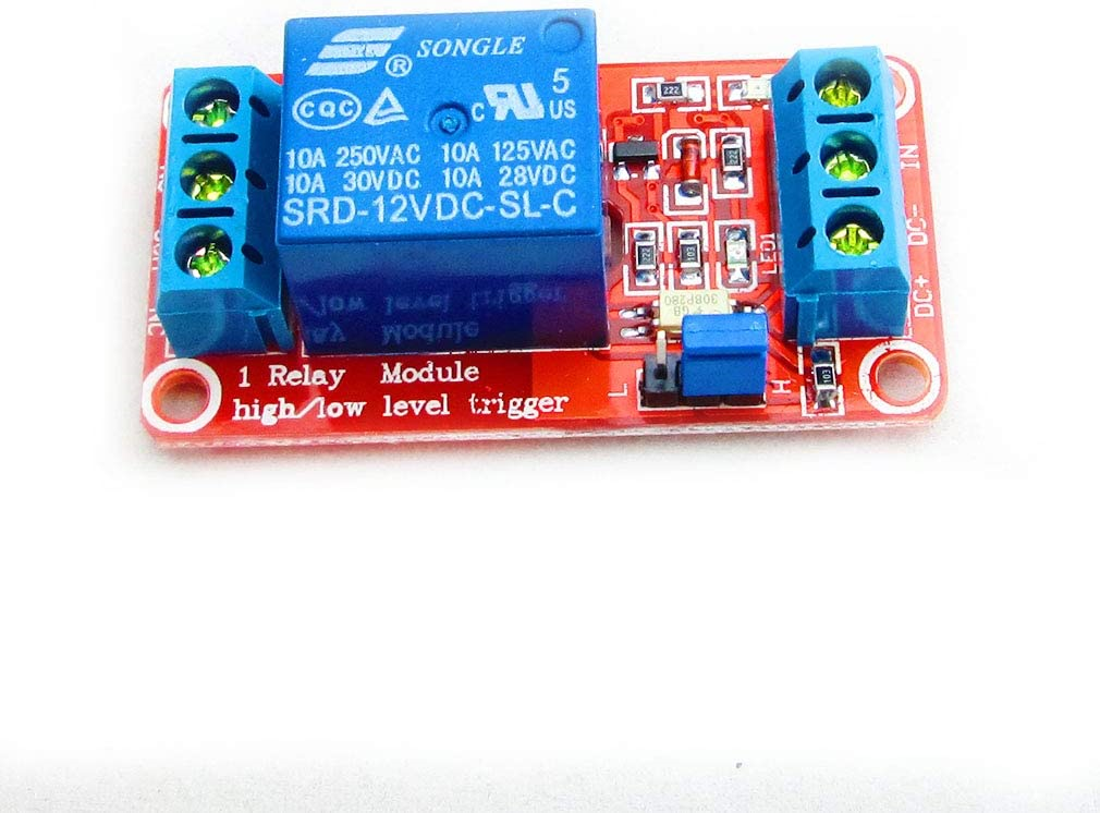 Relay Button 1box 12v Relay Self-locking Switch Module Controller High Level Trigger ...