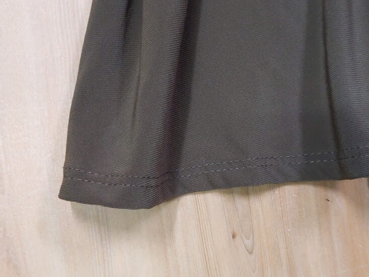 Vintage Express Mini Slip Dress Medium Green USA Y2K Slinky Ballet A-Line