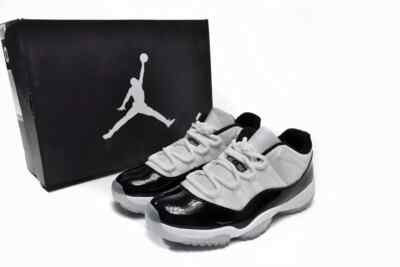 Jordan 11 Low Retro Concord black white Men's Size US 7-12