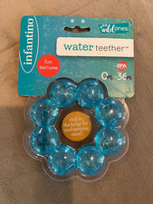 Infantino Fun Textures Water Teether 0-36 months NEW