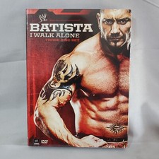 WWE: Batista - I Walk Alone (DVD, 2009, 3-Disc Set) for sale