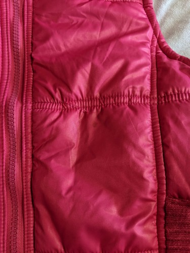 Justice girls sz. 14 pink hooded puffer vest. Cute, warm - Picture 10 of 12
