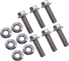 6 Pack Stainless Steel Flange Screws, Flange Bolts, Exhaust Manifold Hardware Ki