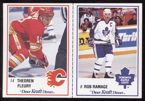 1989-90 KRAFT DINNER ROCK 'O' RAMA PANEL & SINGLE NHL HOCKEY 1-64 SEE LIST - Picture 4 of 179
