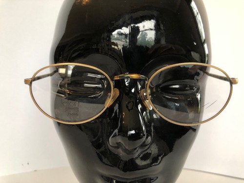 Vintage Jean Lafont Express 49 18 135 French Eyeglass Frame M240 Bronze Tortious - Picture 2 of 5