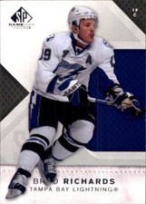 2007-08 SP Game Used #14 Brad Richards TAMPA BAY LIGHTNING