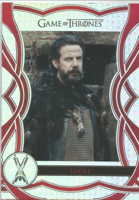 Game of Thrones komplette Serie: C69 ''Locke'' Foil Cast Chase Card
