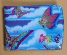 Beautiful Vintage 1990's Lisa Frank Butterfly Plastic Wallet