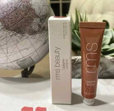 RMS Beauty Liplights Cream Lip Gloss 0.31 Oz. Full Size Bisou Lip Gloss NIB E K