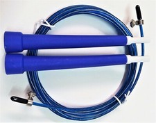 Corda da Salto Veloce per Boxe Crossfit Palestra MMA Regolabile in Acciao 