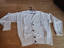 Lions Pride Sweater * szLarge * Ivory * Made In USA * Vintage
