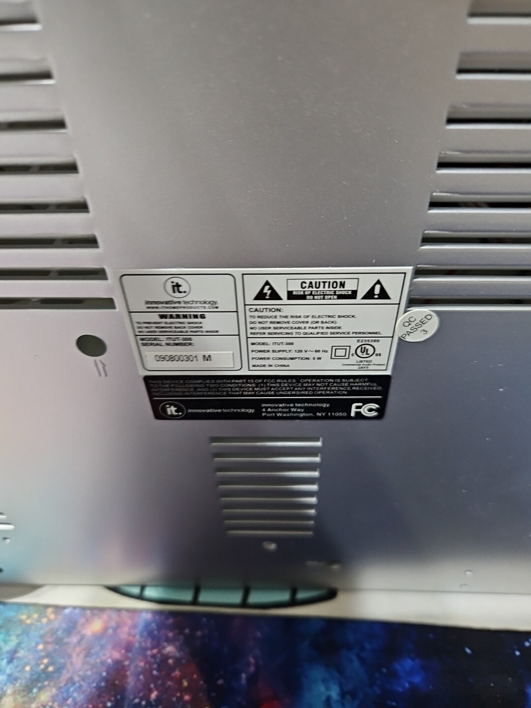 IT Innovative Technology Model ITUT-300 USB Turntable New Open Box