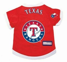 TEXAS RANGERS DOG CAT PREMIUM ALTERNATE JERSEY w/ NAME TAG XL EXTRA LARGE