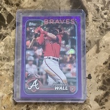 2024 Topps Series #391 2 Purple Foil /799 Forrest Wall RC B-17