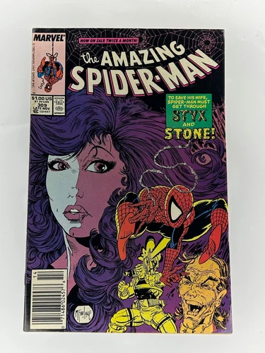 The Amazing Spider-Man #309 1988 Newsstand Todd Mcfarlane VF/NM