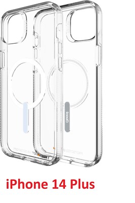 ZAGG Gear4 Crystal Palace Snap MagSafe Compatible Case for Apple iPhone 14 Plus