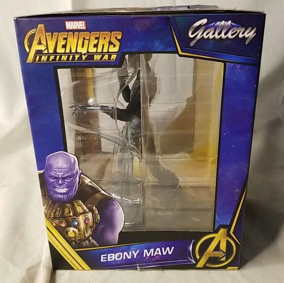Diamond Select y Marvel Avengers Infinity War fauces de ébano con diorama de PVC 12 pulgadas Foto 2 de 4
