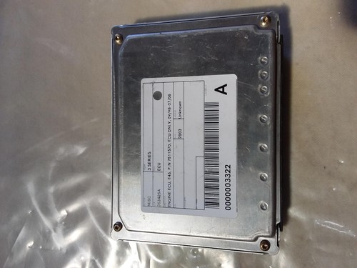 BMW 3 SERIES ECU ENGINE ECU, E46, P/N 7511570, ECU ONLY, 09/98-07/06 98 99 00 01
