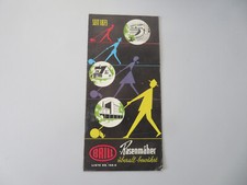 BRILL Rasenmäher Handrasenmäher altes Prospekt