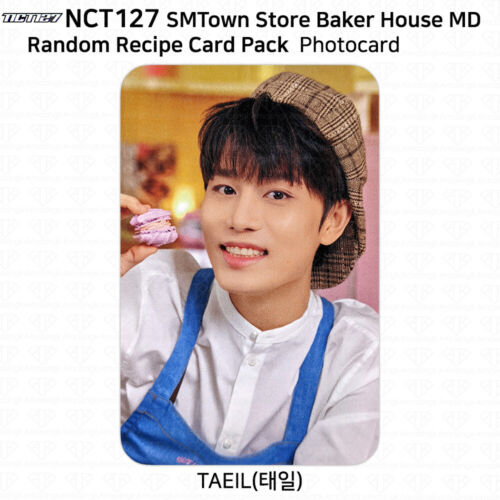 NCT127 SM Town Store Oficial MD Baker House Paquete de tarjetas de recetas aleatorias Photocard - Imagen 17 de 114