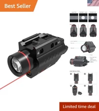High-Performance Laser Flashlight Combo 500 Lumens - Perfect for Targeting