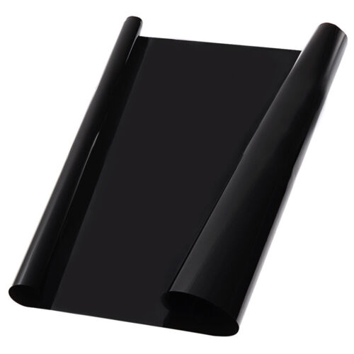 NEW 5% 75CM x6M CAR WINDOW TINT FILM KIT TINTING SUPER DARK BLACK LIMO UV Block - Picture 3 of 6