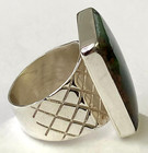 HSN Jay King Sterling Silver Colorful Forest Jasper Ring Size 6 — photo 3