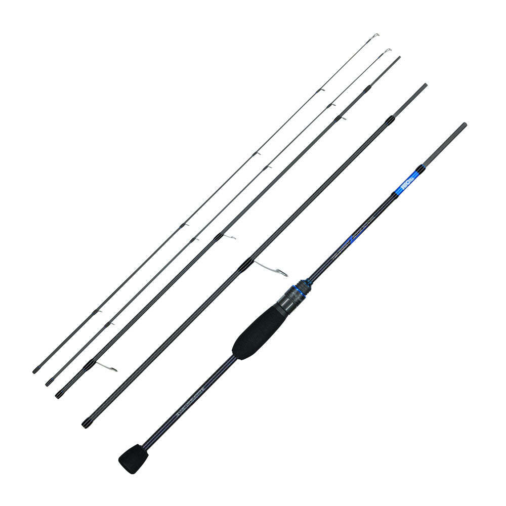 HTO Tempest Rock Rover Travel Fishing Rod | 6’11 | Max 7g | UL | Twin Tips