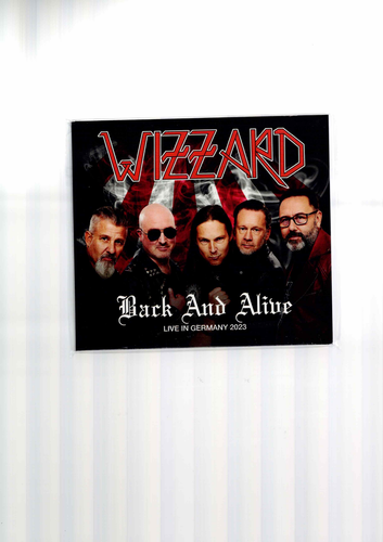 WIZZARD -Bark and Alive, Live in Germany 2023, Album-CD,