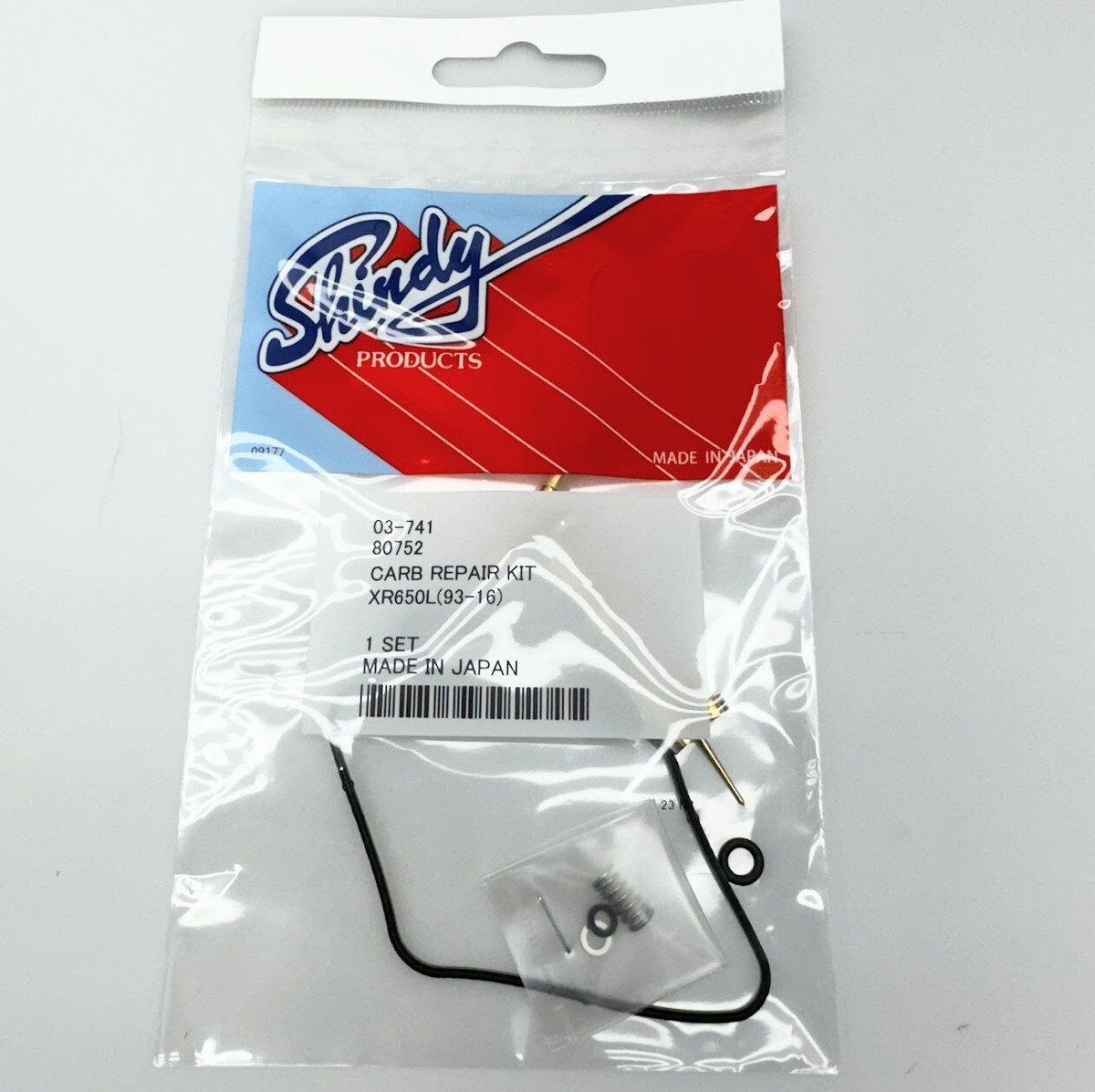 オリジナル二つ目 Shindy - 03-741 - Carburetor Repair Kit Honda XR650L 1993-2012