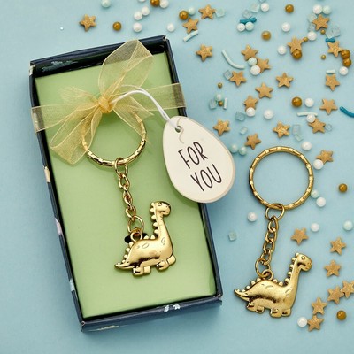 75 Adorable Blue Baby Boy Elephant Keychain Baby Shower Party Favors