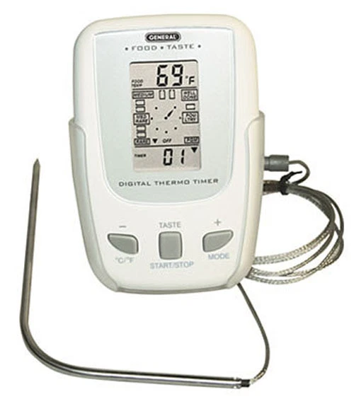 DIGITAL COOKING THERMOMETER AND TIMER