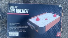 19-inch tabletop air hockey game