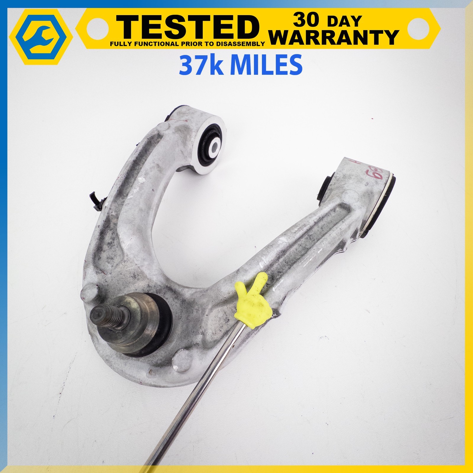 05-16 ASTON MARTIN DB9 V8 VANTAGE DBS FRONT LEFT UPPER CONTROL ARM OEM