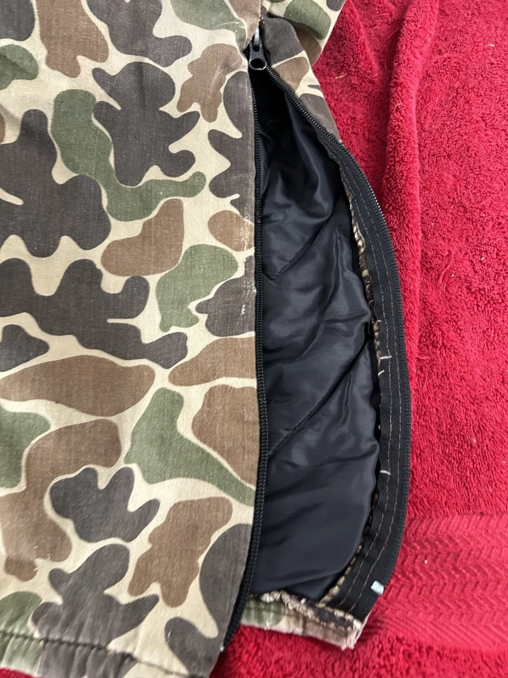 Wall's Zero-Zone Insulated Outerwear Camo Hunting Coverall Men 42x44 L/Reg USA - Image 4 of 4