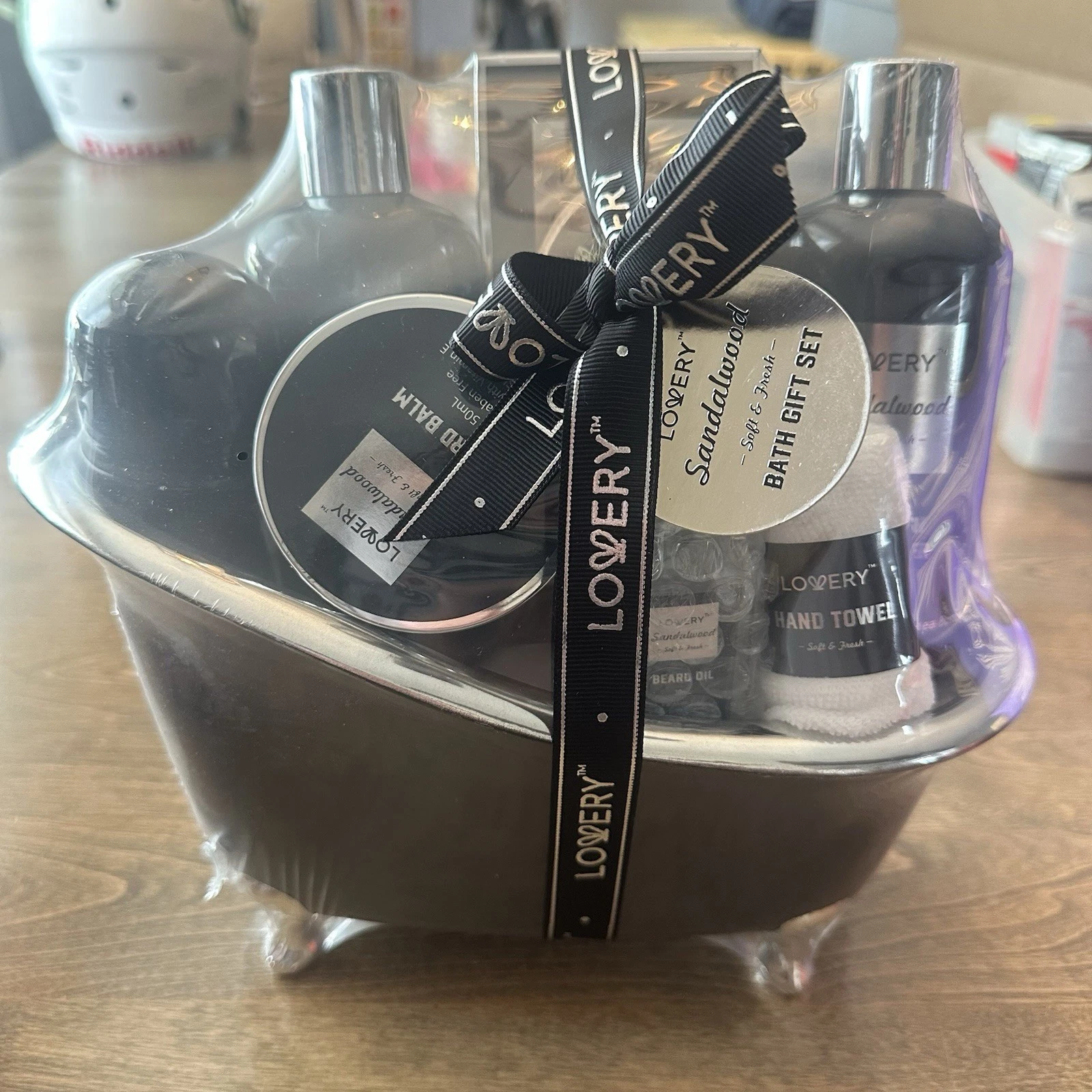 Men'S 10-Pc. Sandalwood Self-Care Grooming Gift Set