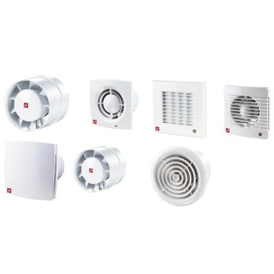 Rohrventilator Ø 100 125 150mm Kanallüfter Rohreinschub Abluft Lüfter Ventilator