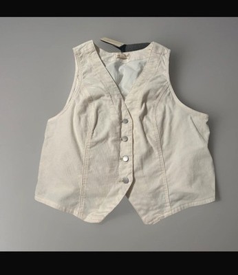 Women's Corduroy (Target) Button-Front Vest and Skirt Set